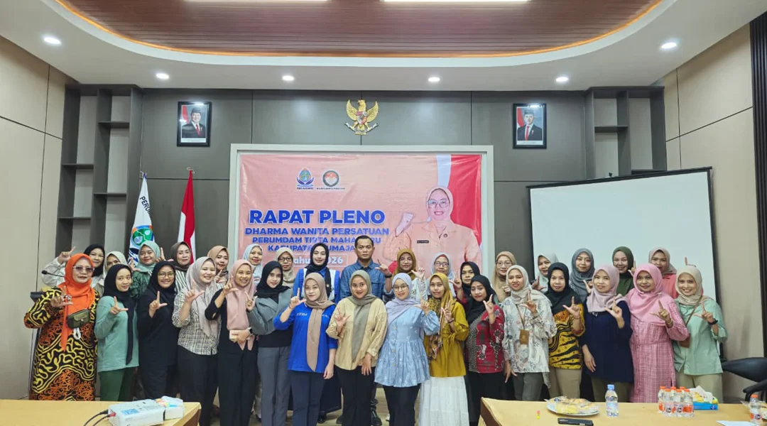 Dharma Wanita Persatuan Perumdam Tirta Mahameru Gelar Rapat Pleno untuk Perkuat Silaturahmi dan Peran Anggota